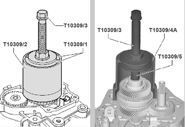 Transmission Gear Puller (VAG)