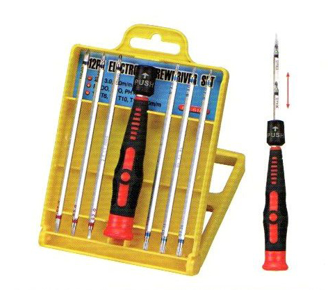 12in1 Double End Blade Precision Screwdriver Set(color ring bits)
