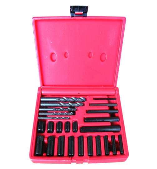 25Pcs Metric Screw Extractor/ Drill & Guide Set