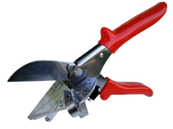 Miter Shear with Adjustable Stop