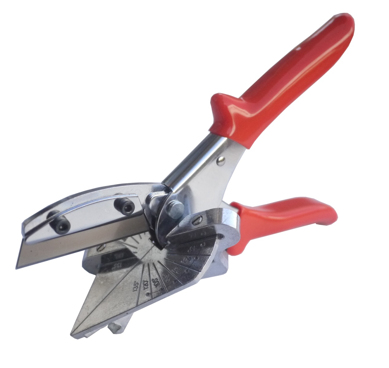 Miter Shear with Adjustable Stop