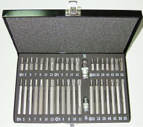 40Pcs Ribe Bit Set