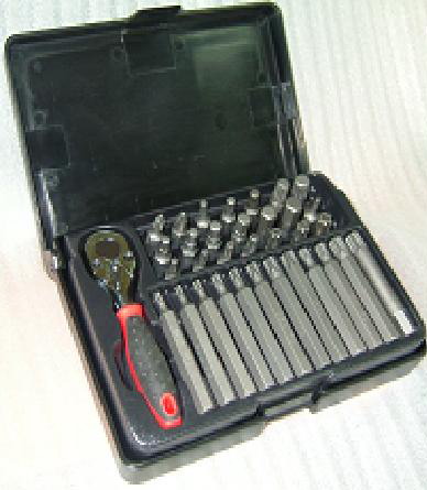 34Pcs Bit Ratchet Set