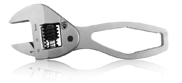 Auto-Release Adjustable Ladder Wrench