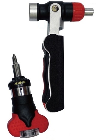 Stubby Hammer Wrench and Screwdriver Set