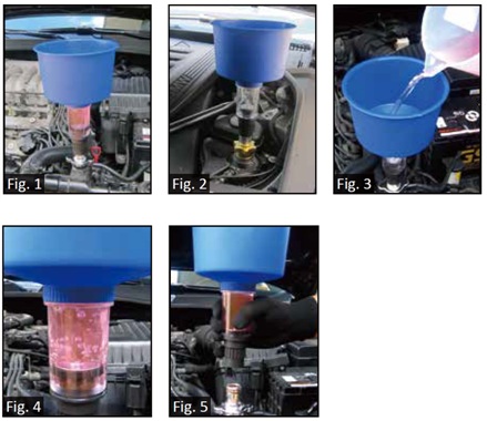 8pcs Coolant Refilling Funnel Set