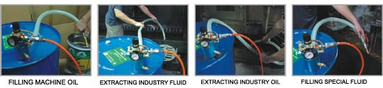 Pneumatic High Flow Oil & Liquid Dispenser PAT.