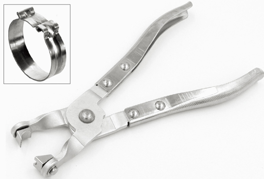 Hose Clamp Pliers (Swivel Jaws) 