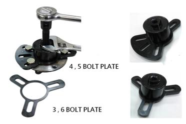 Replaceable Plate Front Hub Puller PAT.P 