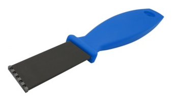 Carbide Scraper with Dual Face Blade (Flat and Serrated)