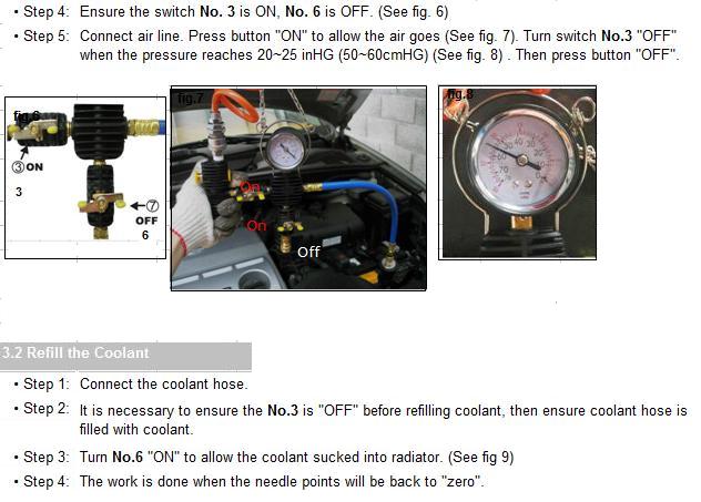 Radiator Pressure Tester